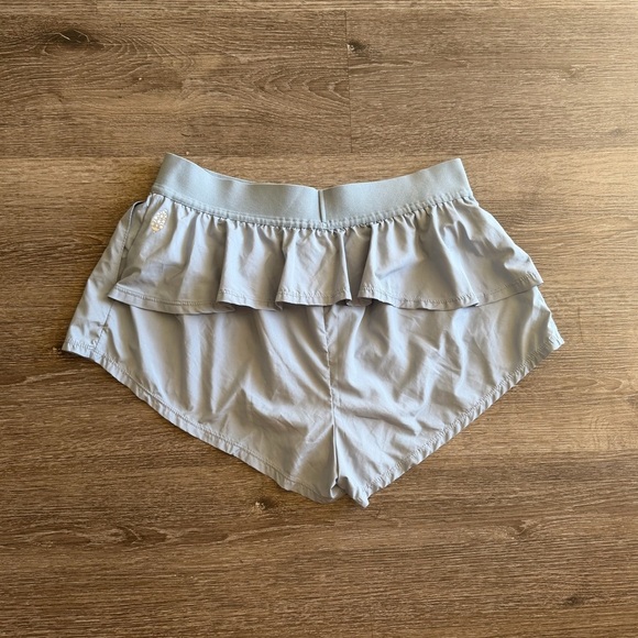 Free People Light Gray Athletic Shorts - Picture 4 of 8